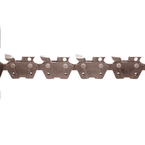 Carbide-tipped longitudinal-cut chain TWIN-HM 400