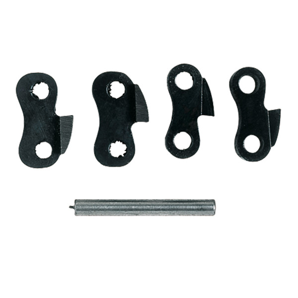 Replacement chain links + rivets 18 mm (11/16 in.)