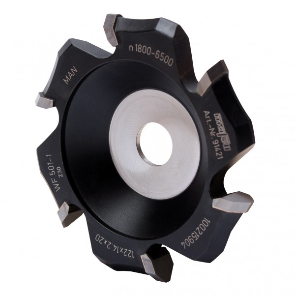 Aluminum composite cutter MF-AF 90 for 90° V-grooves up to 8 mm deep (incl. 2 position indicators an