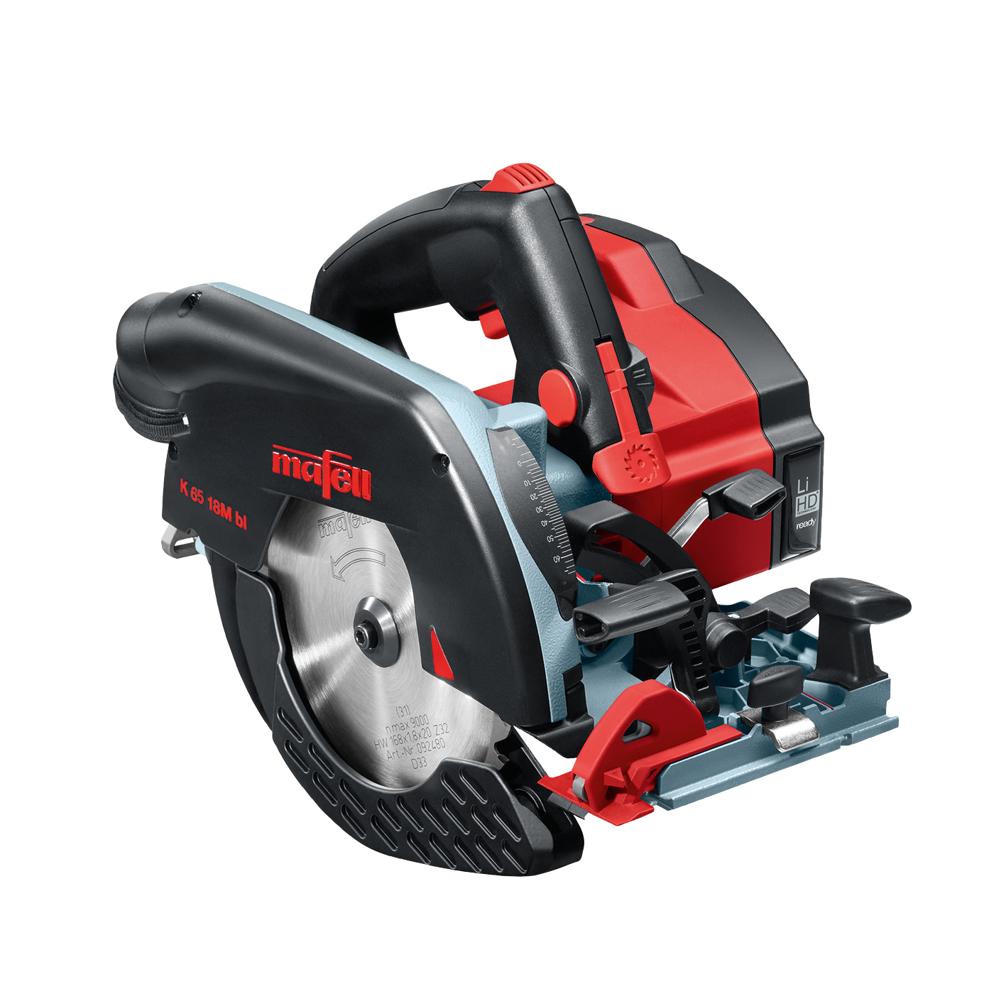 Scie circulaire portative sans fil K 65 18M bl PURE dans le coffret T-MAX