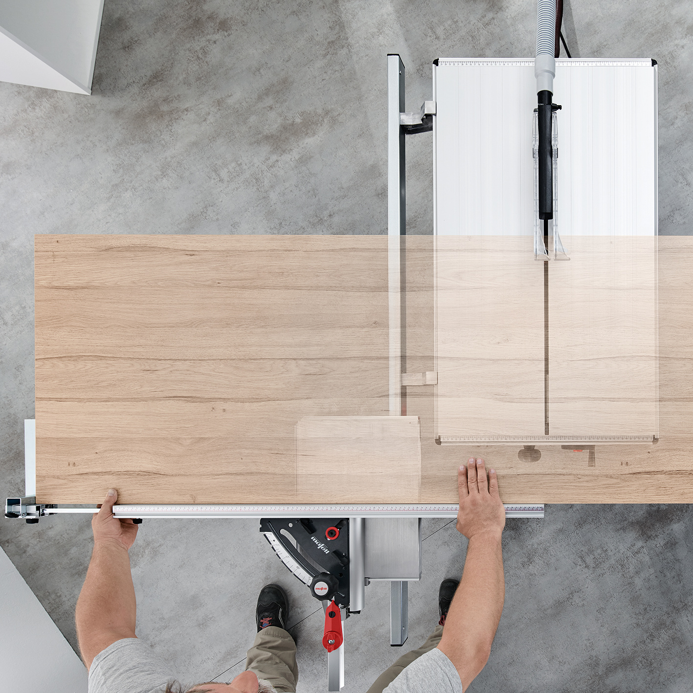 Carrello lunghezza massima di taglio 905 mm