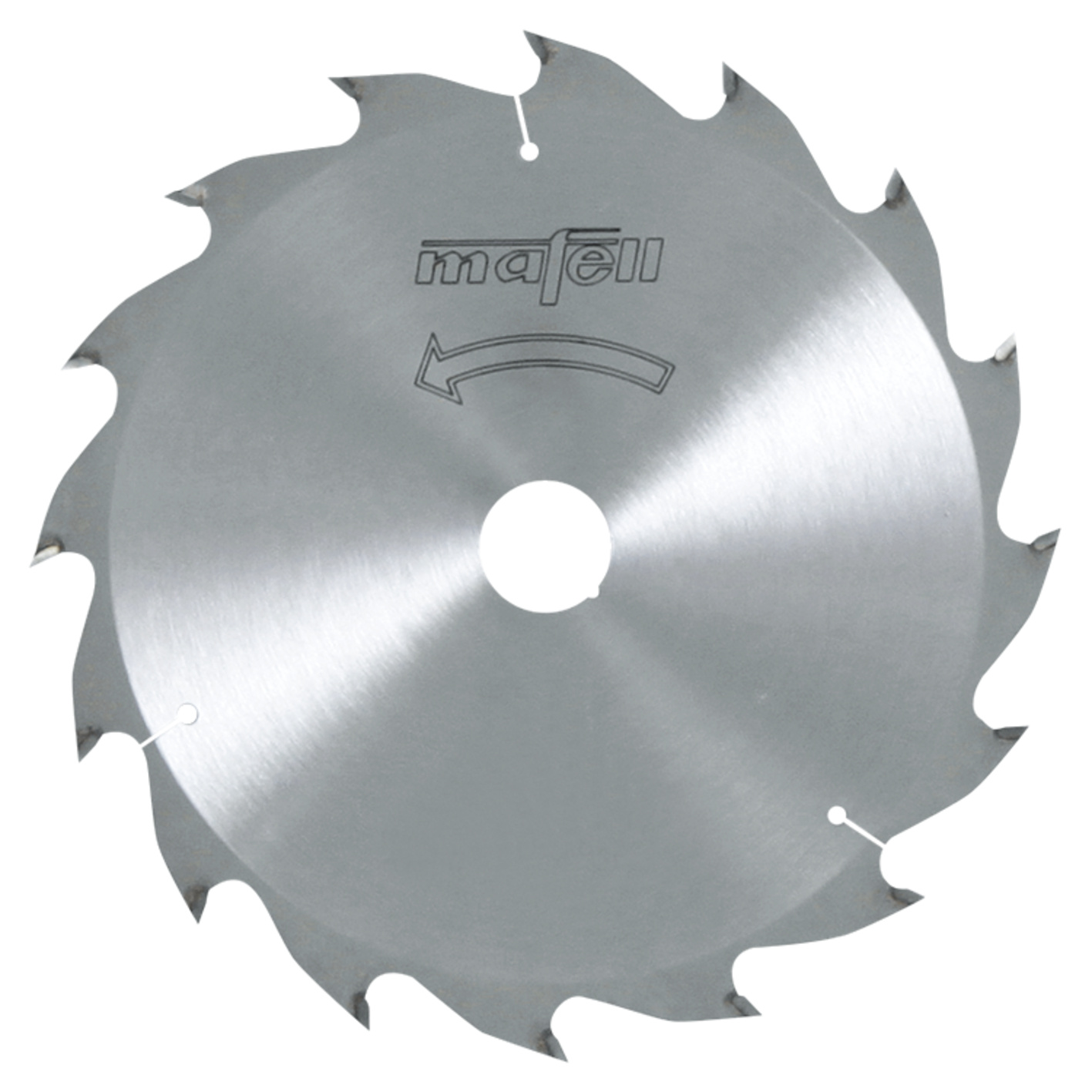 TCT saw blade 185 x 1.4/2.4 x 20 mm, ATB, 16 teeth, for ripping in wood