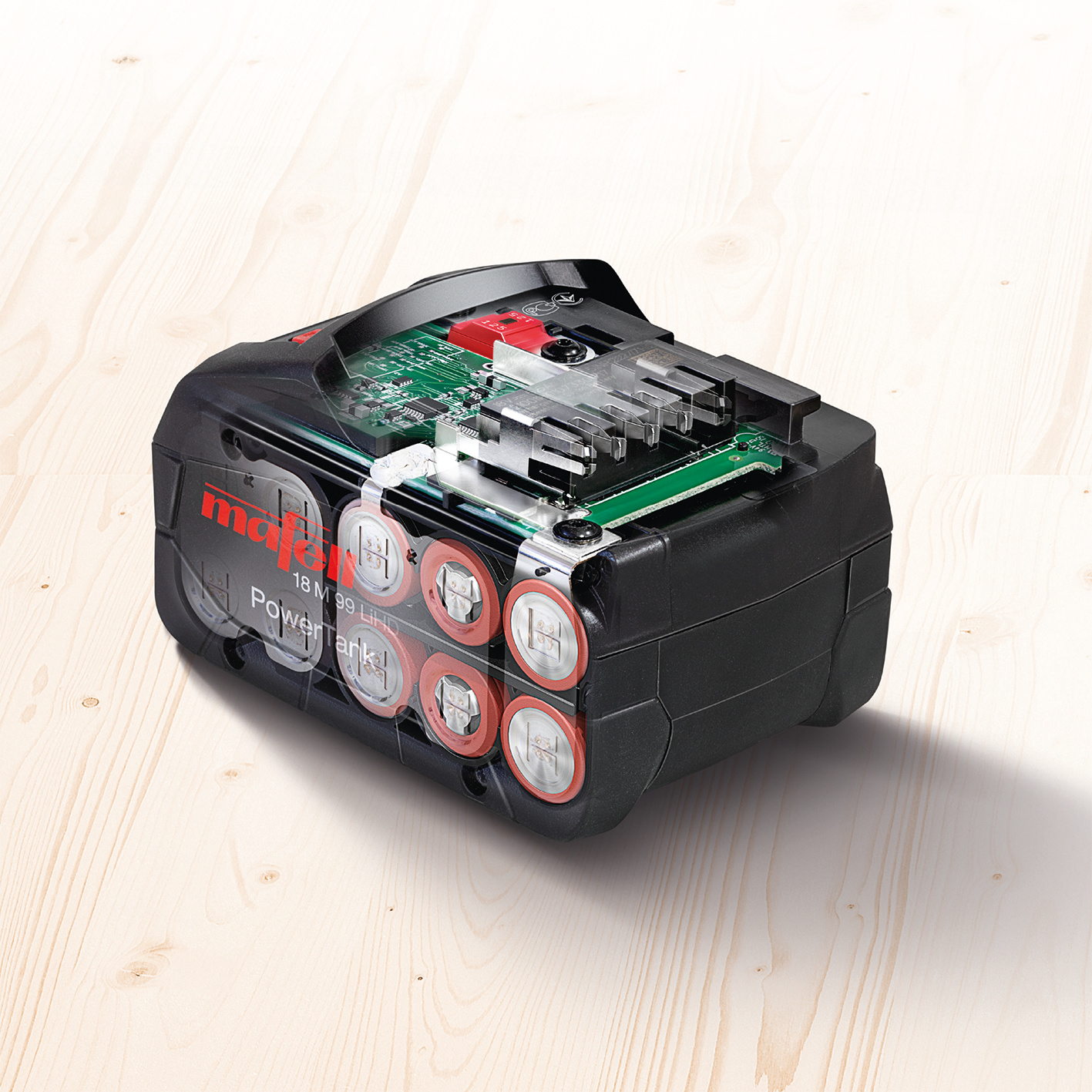 Batteria-PowerTank 18 M 99 LiHD al litio, 18 V, 99 Wh (LiHD) Batteria-PowerTank 18 M 99 LiHD al litio, 18 V, 99 Wh (LiHD)