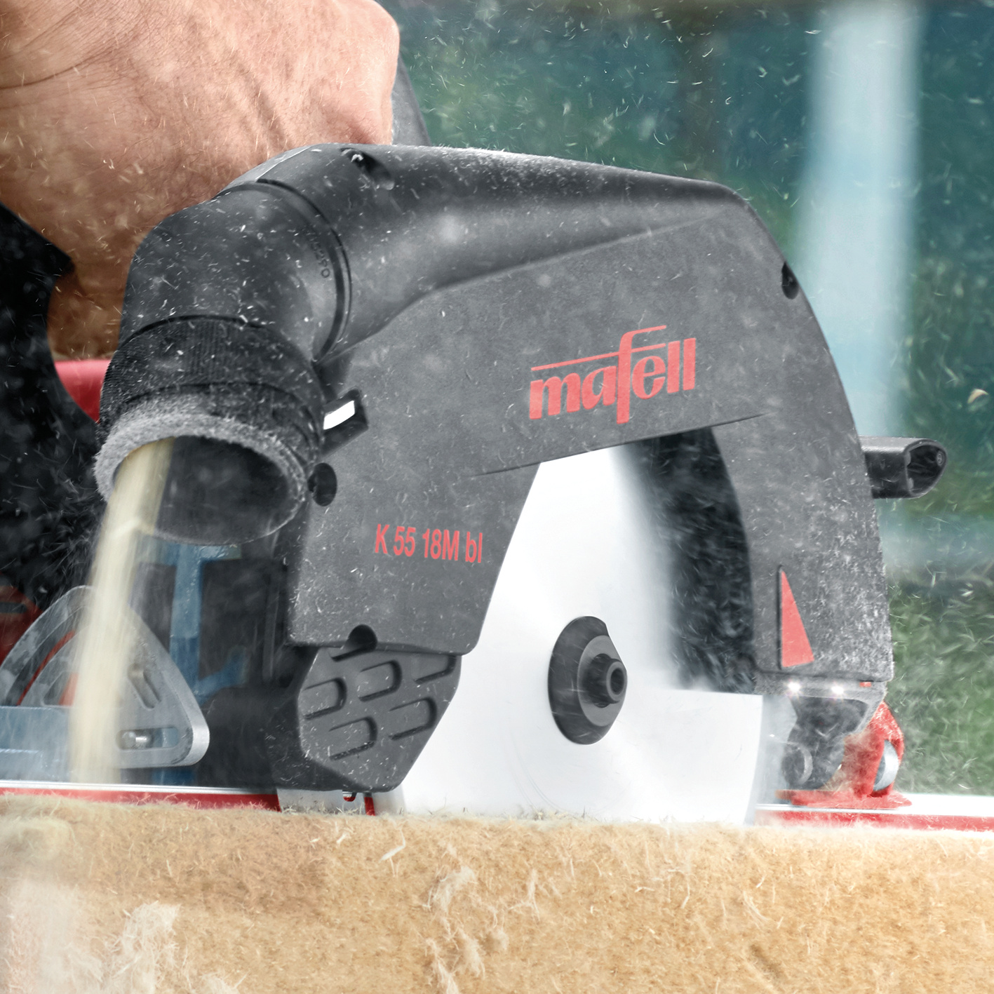 Cordless Portable Circular Saw K 55 18M bl PURE in the T-MAX