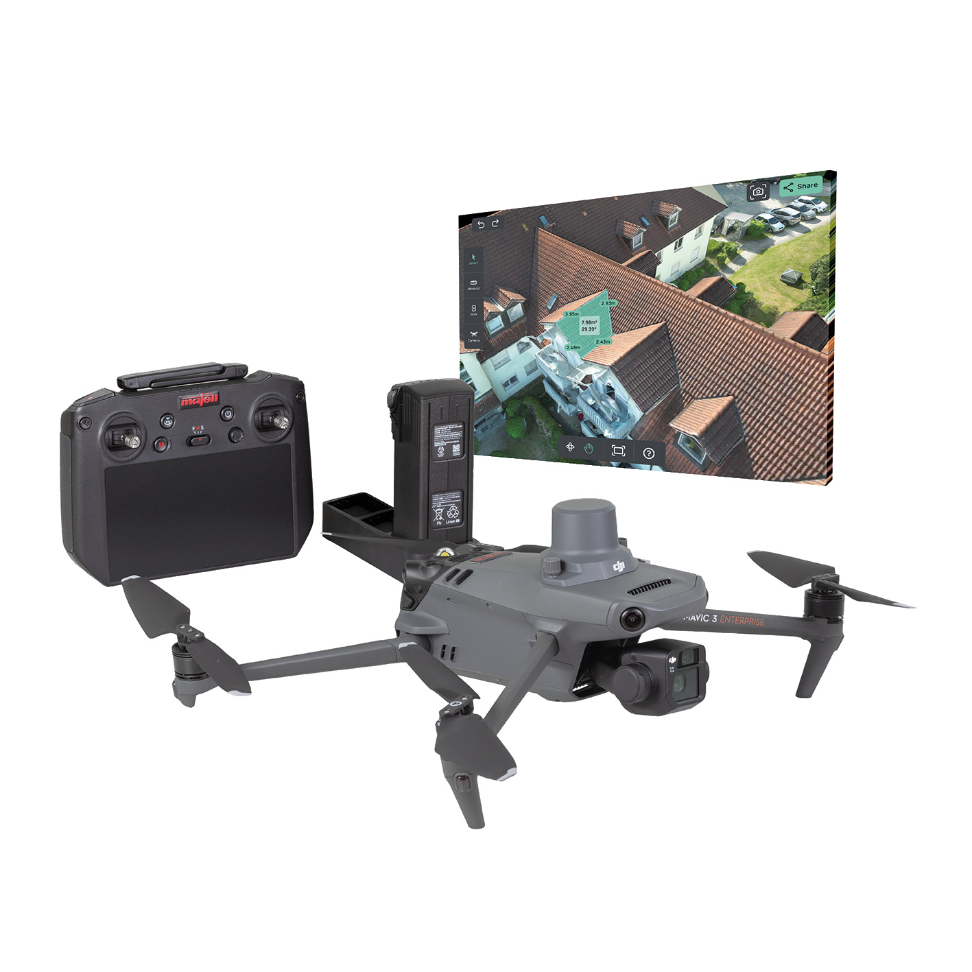 Dachvermessung VERSUM FLY KIT 3