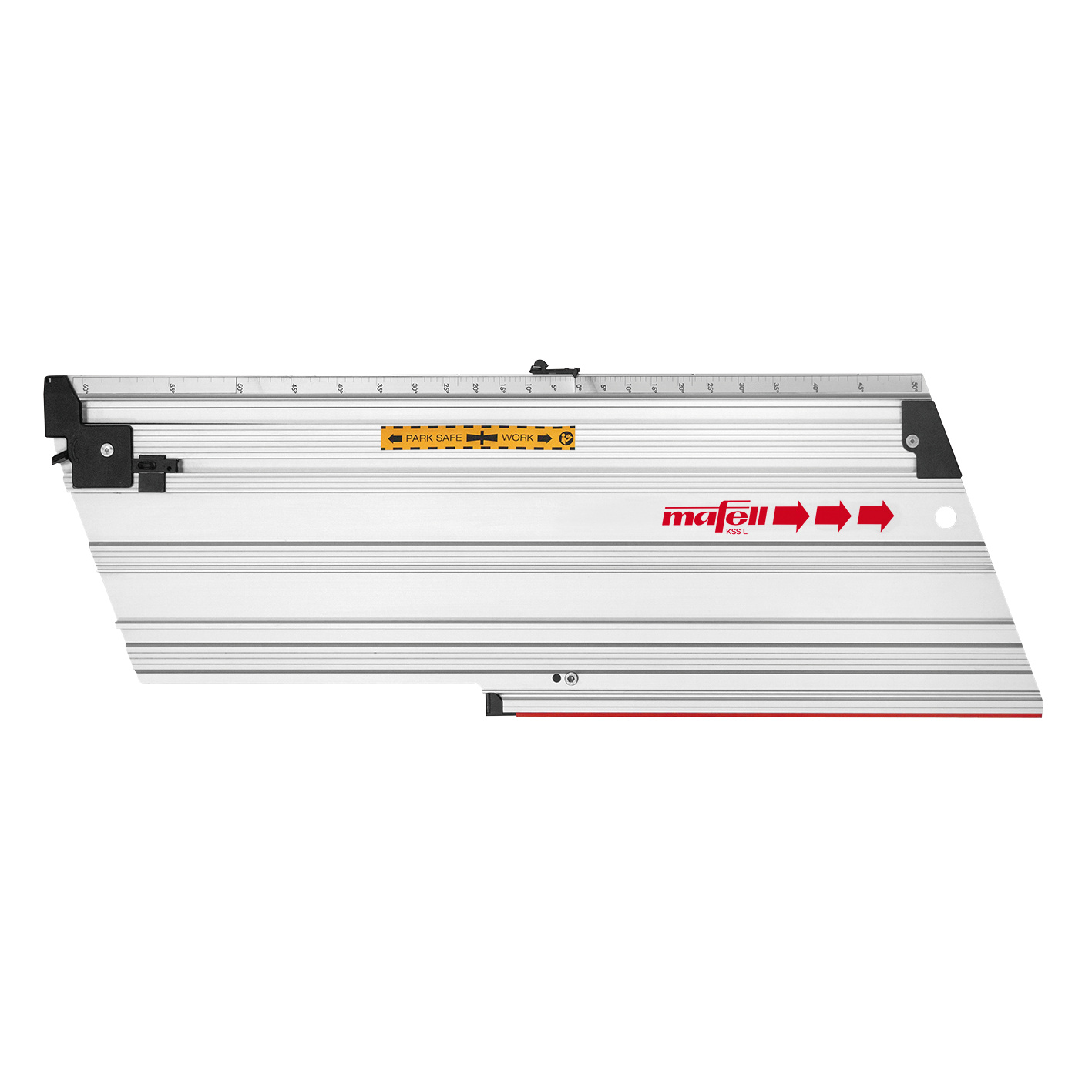 Guide track L max. cutting length 370 mm (14 9/16 in.)