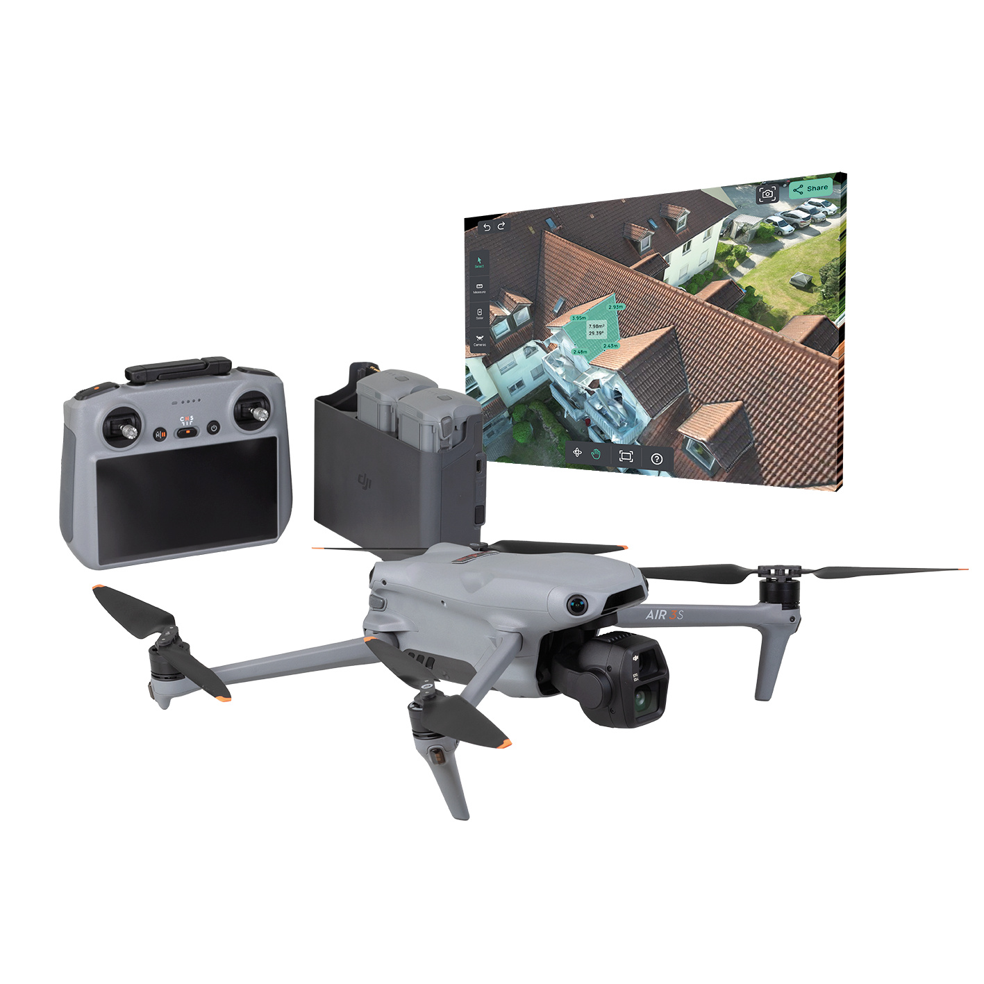 Dachvermessung VERSUM FLY KIT 2