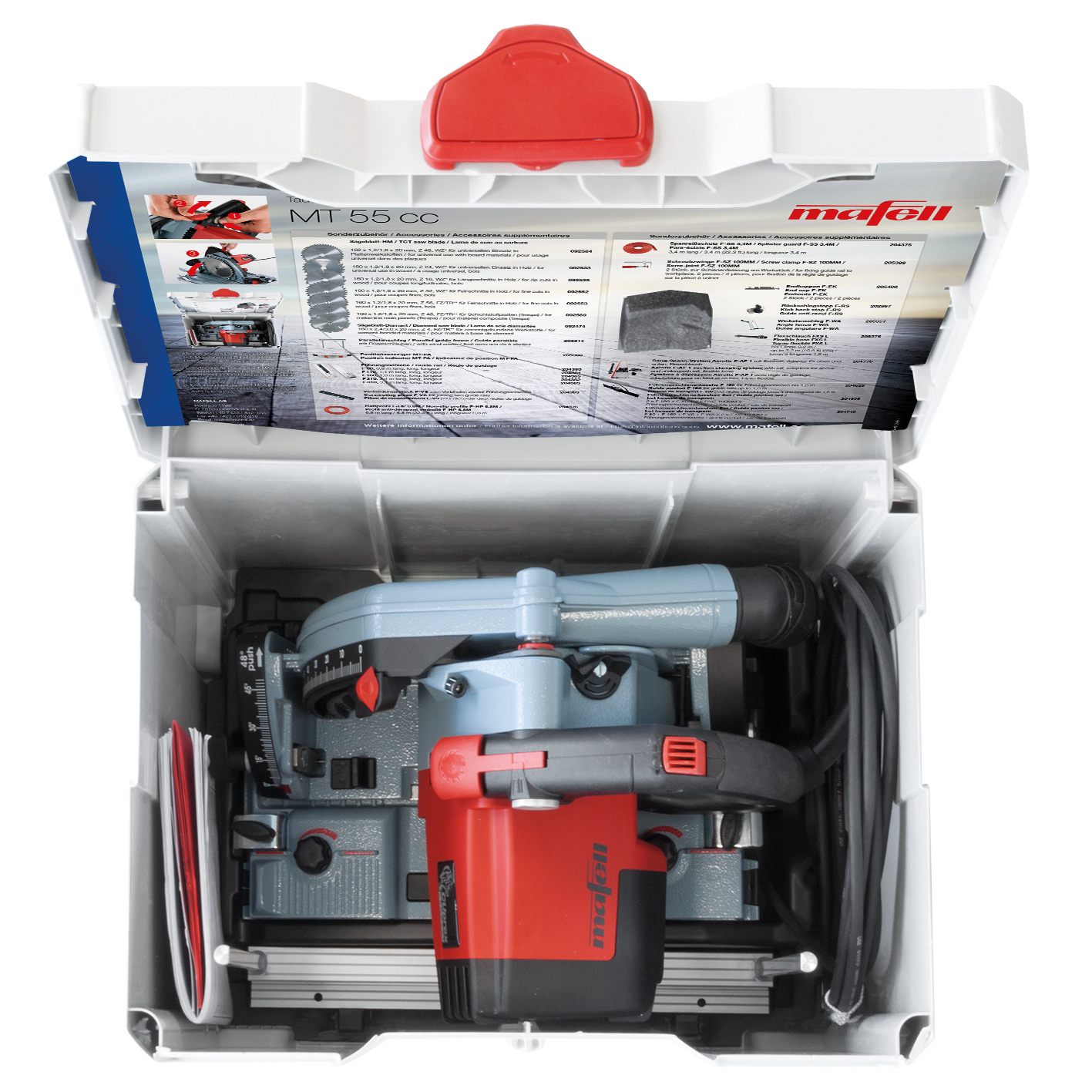 Sierra de incisión MT 55 cc MidiMAX en T-MAX