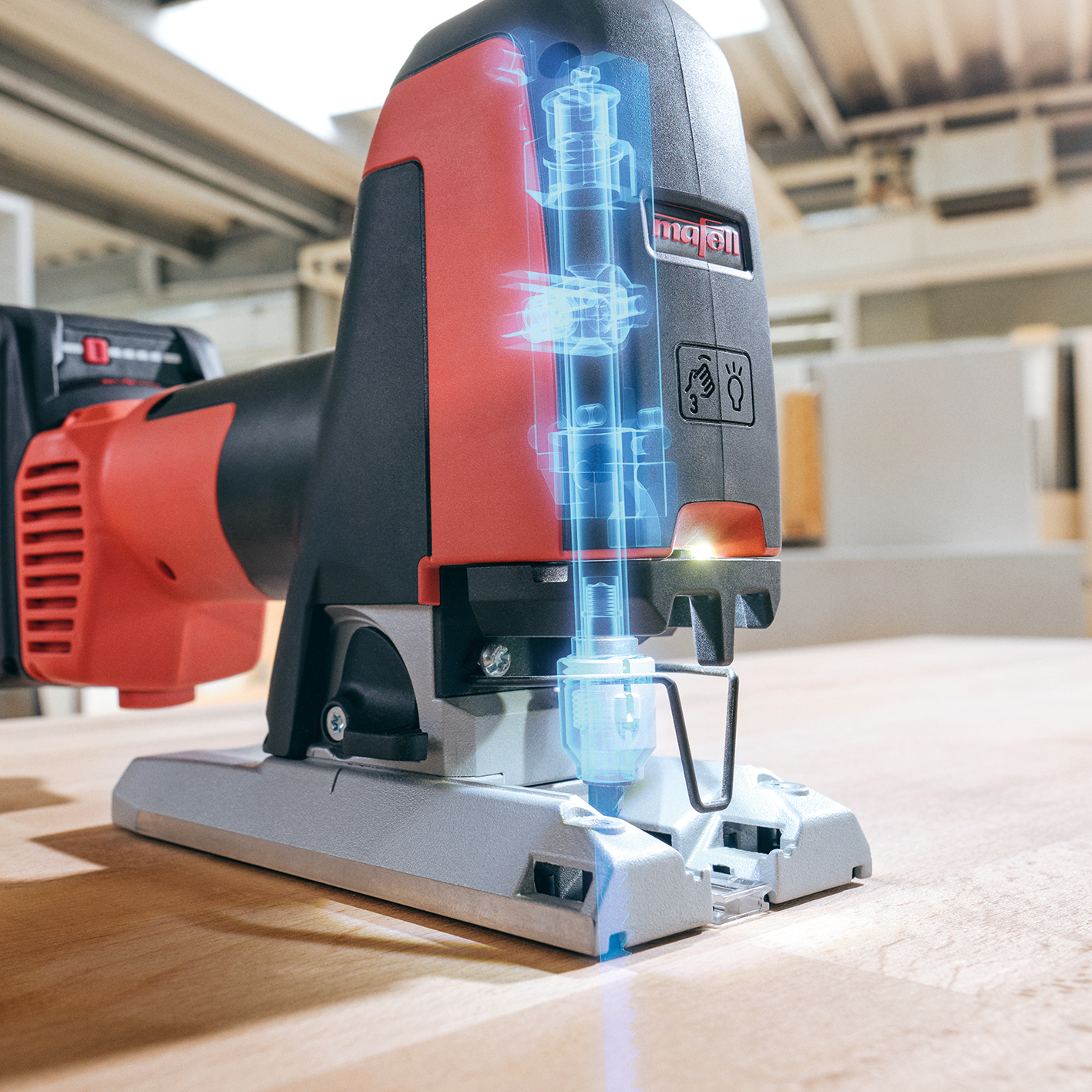 High-performance cordless jig saw PS 2-18 PURE in MAX3