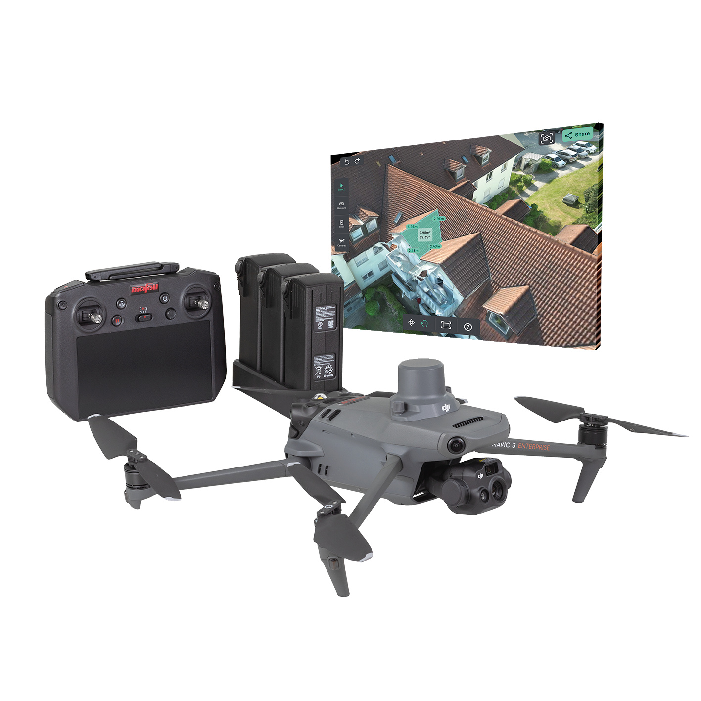 Dachvermessung VERSUM FLY KIT 4