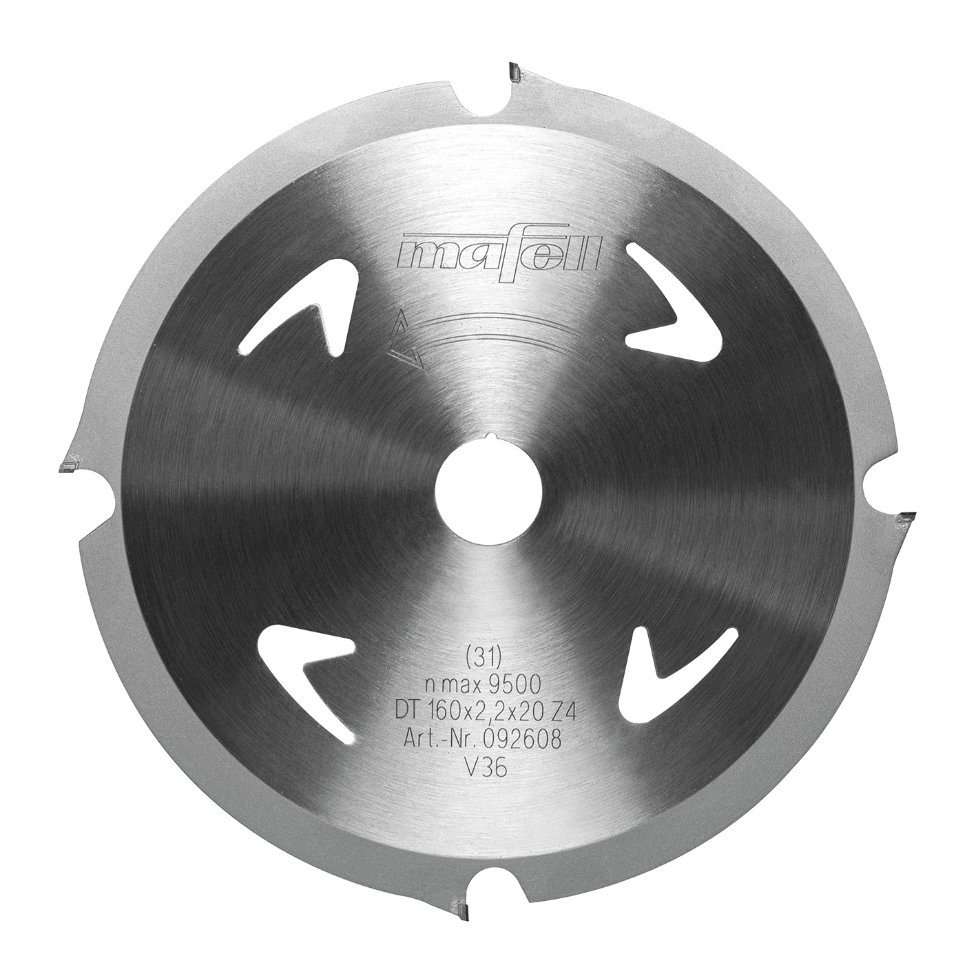 Lame de scie KSB-AM160 DT 160 x 2,2 x 20mm, Z4, FZ,  Abrasive Materials