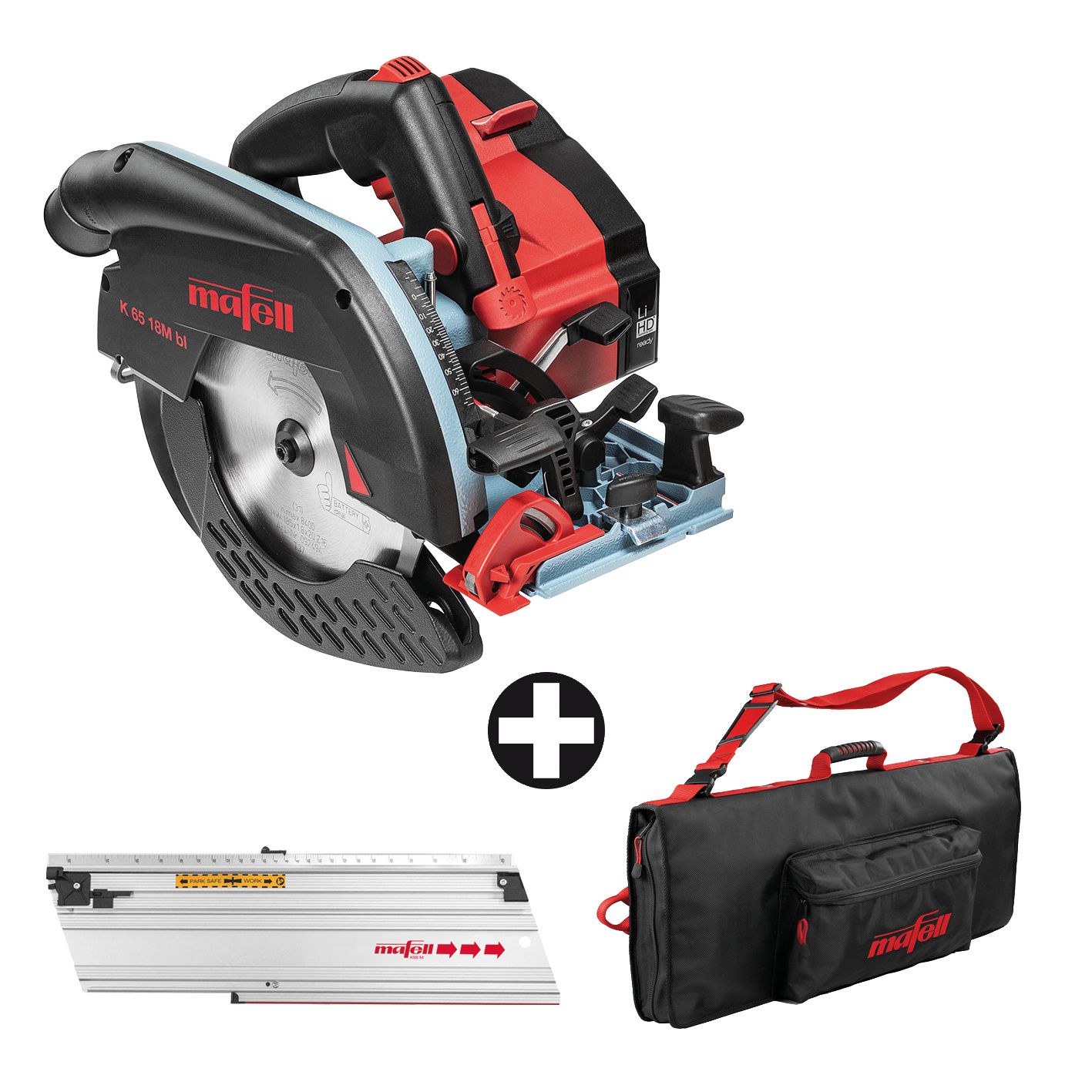 K 65 18M bl + Dispositivo de guía M + TZ-FT800