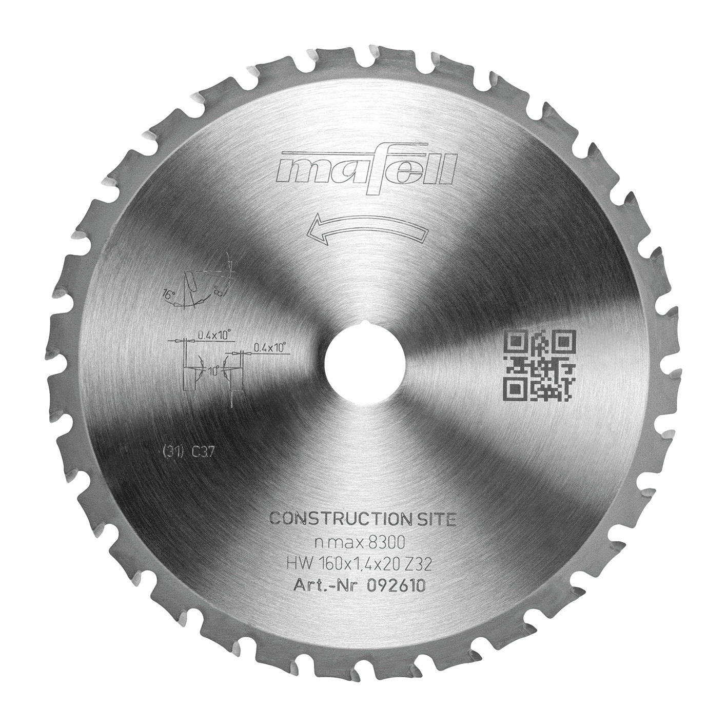 Saw blade KSB-CS160 Construction Site