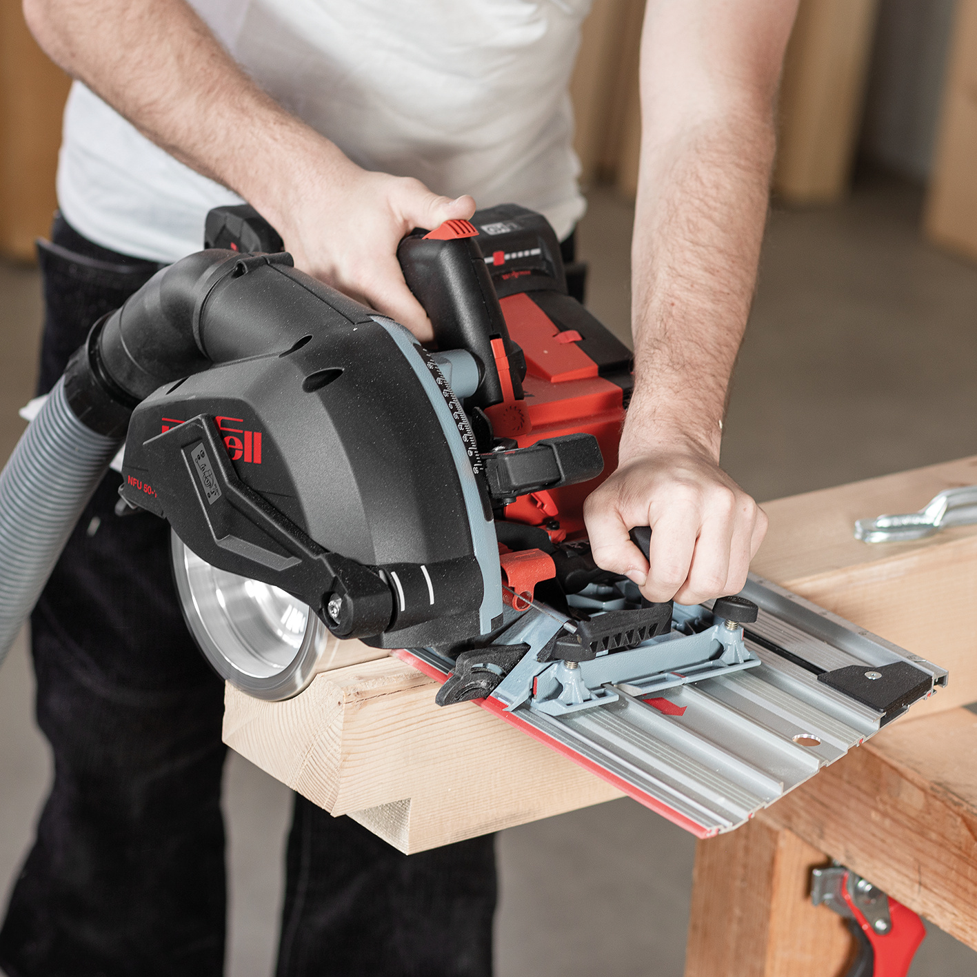 Fresatrice per scanalature a batteria NFU 50-18 PURE