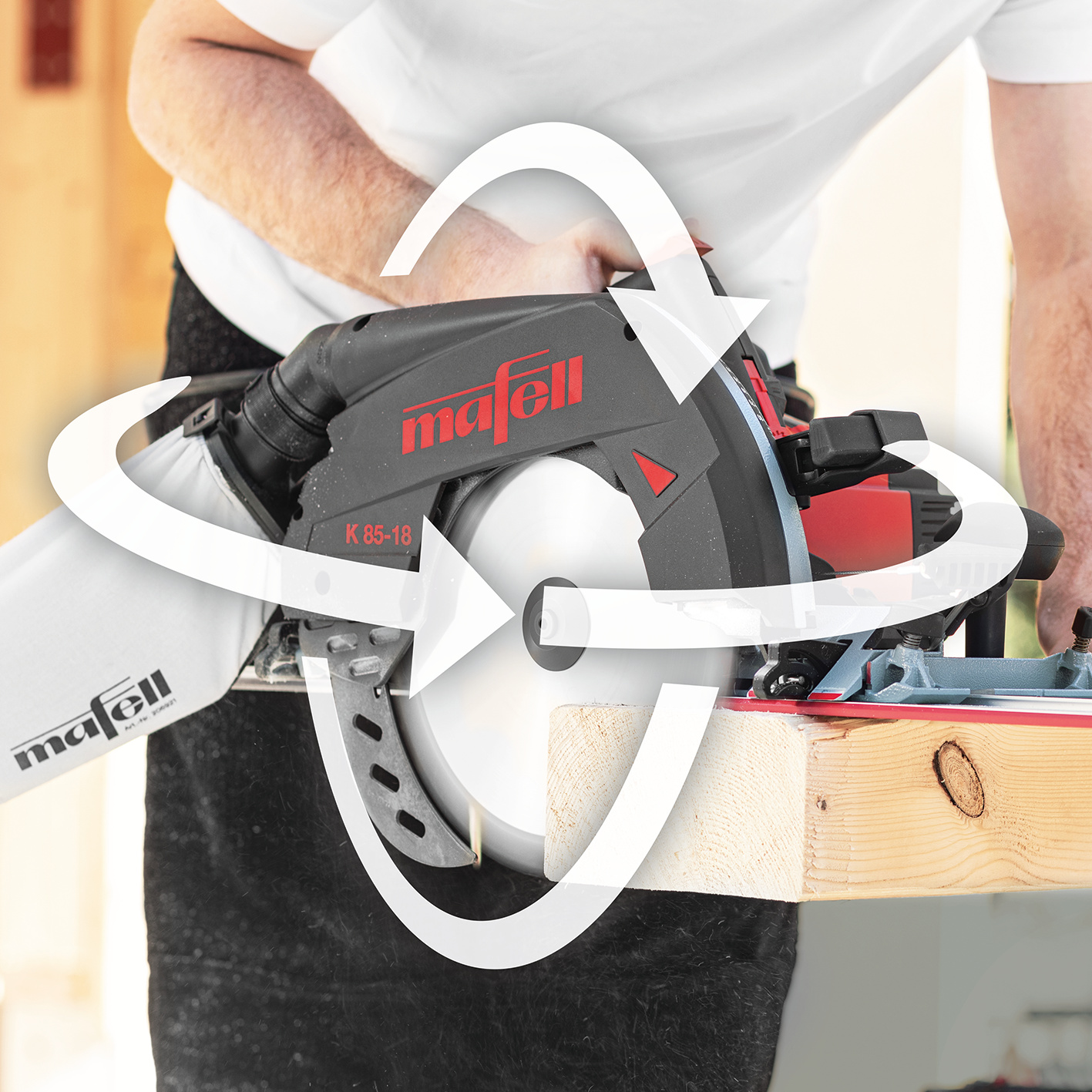 Cordless Portable Circular Saw K 85-18 PURE in L-MAX