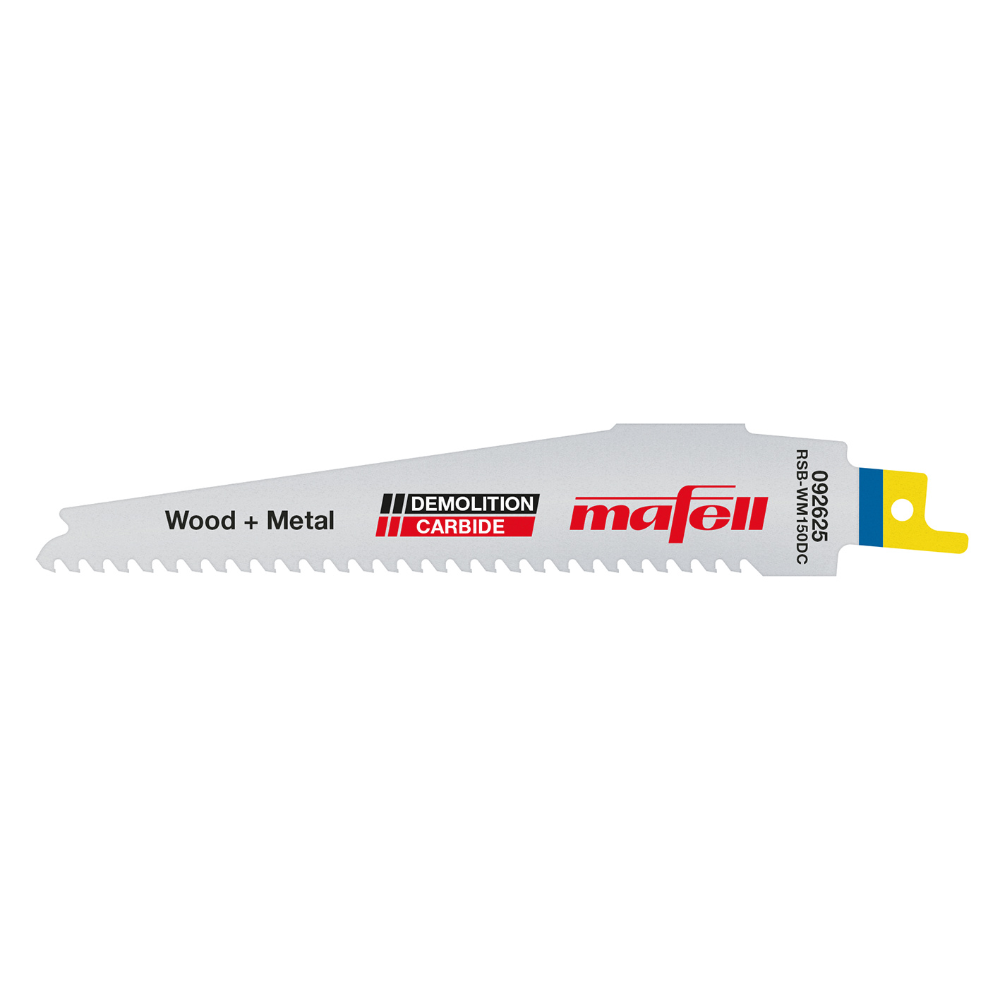 Säbelsägeblatt RSB-WM150 DC Wood + Metal Demolition Carbide Säbelsägeblatt RSB-WM150 DC Wood + Metal Demolition Carbide