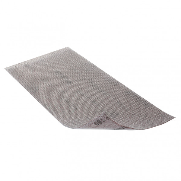 Schuurpapier Abranet® P 80; 35 Stuks, klittenband hechting, 115 x 230 mm met een bescherm-tussenlaag per verpakking