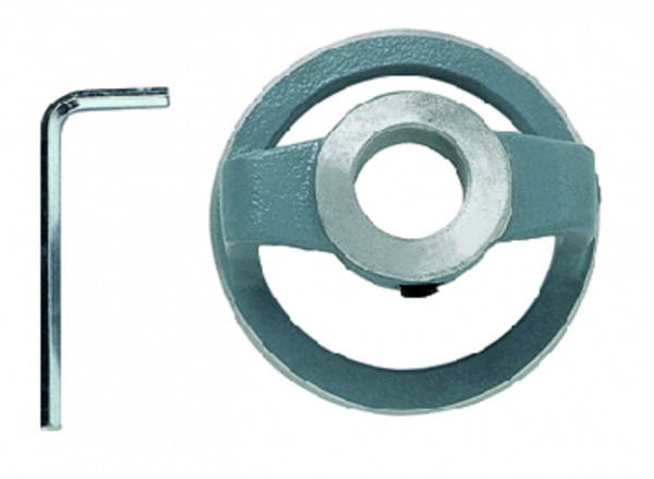 Anello di battuta e di protezione, montato per svasatore Ø 50 - 70 mm