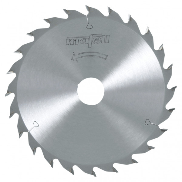 TCT saw blade 185 x 1.4/2.4 x 20 mm, ATB, 24 teeth, for universal use with wood