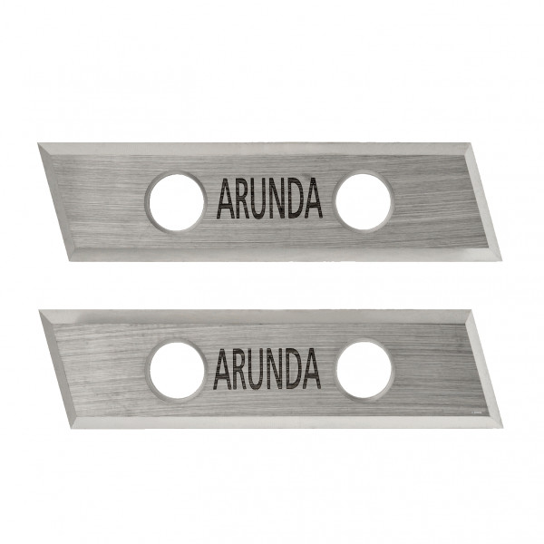Couteaux ARUNDA Standard-26 réversibles en métal dur HM 5 paires, emballées